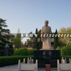 韓愈石雕，廣場(chǎng)古代名人石雕