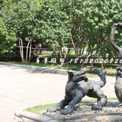 童年銅雕，公園小孩銅雕