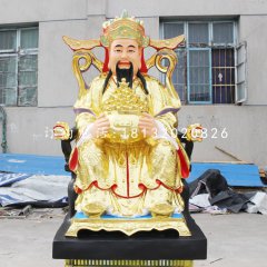 財(cái)神爺?shù)袼?，玻璃鋼神? width=