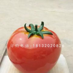 仿真西紅柿雕塑，玻璃鋼蔬菜